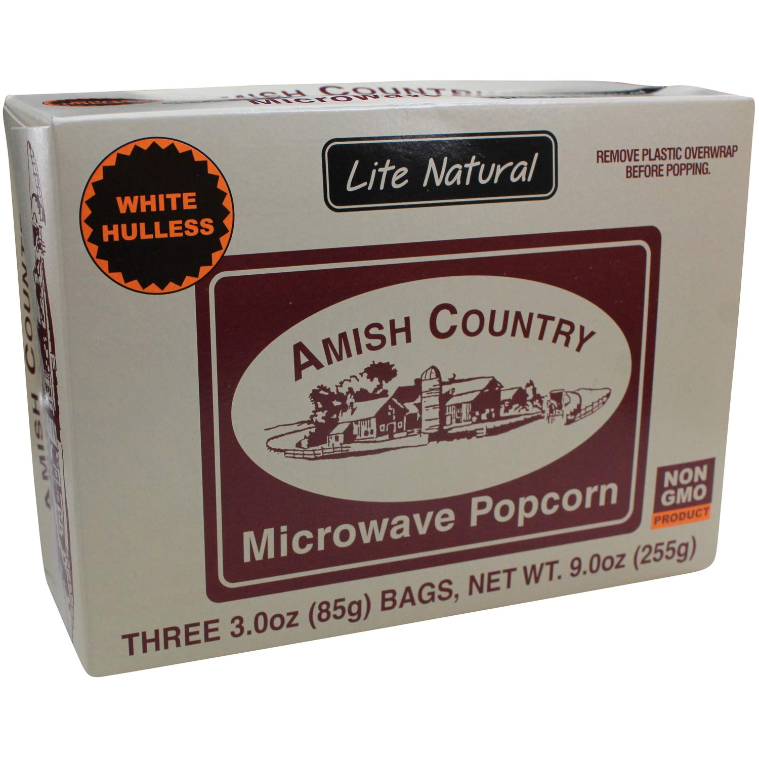 Buy Amish Country Popcorn Old Fashioned Microwave Popcorn Gluten Free, and Non GMO with