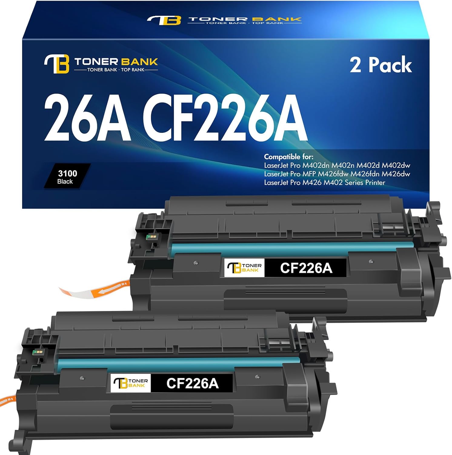 26A CF226A Black*2