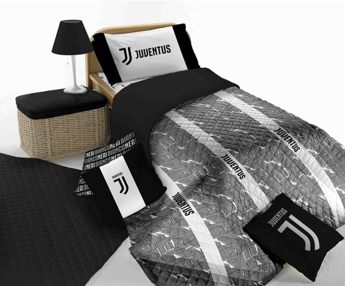 JUVENTUS Copriletto trapuntato matrimoniale prodotto ufficiale 260X270 trapuntino a due piazze