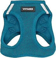 Vista 24 de Best Pet Supplies Voyager Step-In Air - Arnés para mascotas con malla para todo tipo de clima, reflectante, arnés sin tirón para perros y gatos