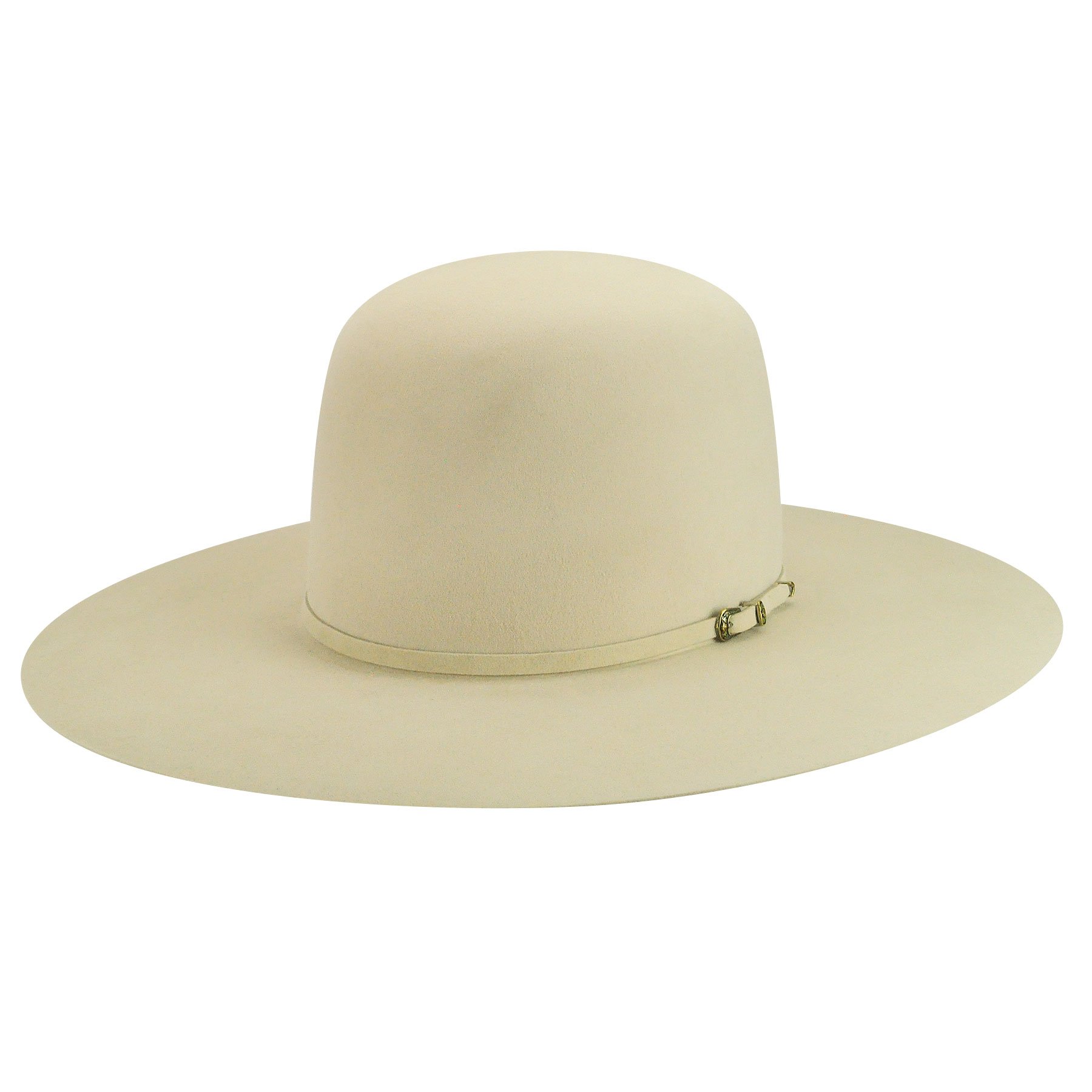 Bailey Gage 10X Fur Felt Open Crown Cowboy Hat Buckskin 7 1/8