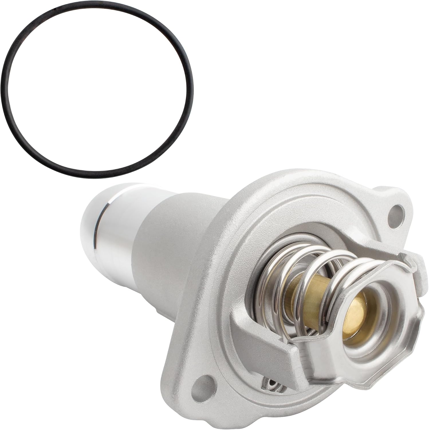 BOXI 902-847 Engine Coolant Thermostat Housing Assembly Fits for Chevrolet Colorado 2004-2012 for GMC Canyon 2004-2012 for Hummer H3 2006-2010 H3T 2009-2010 / Replaces 12622316 538-187