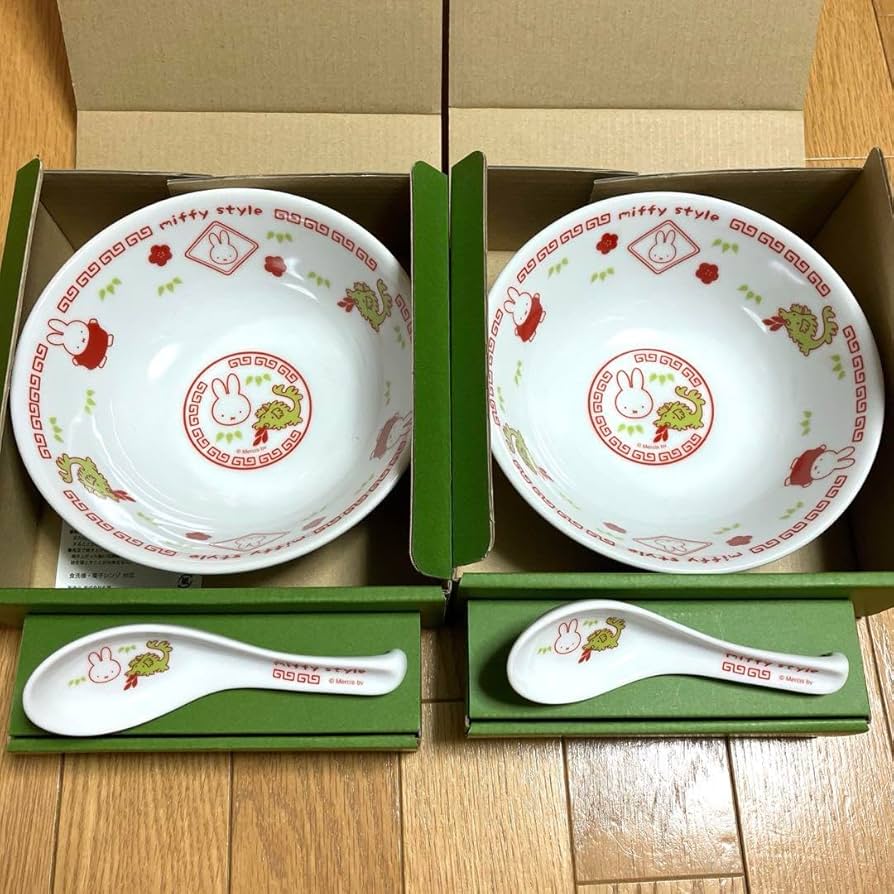 ミッフィースタイル限定 中華食器 辰 ４点セット ミッフィースタイル【公式】 on X: 