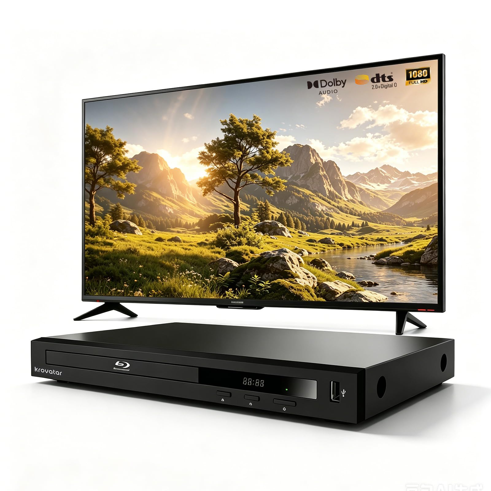 Krovatar 2K Blu-ray Disc Player KB-200 (2K) with Dolby & DTS