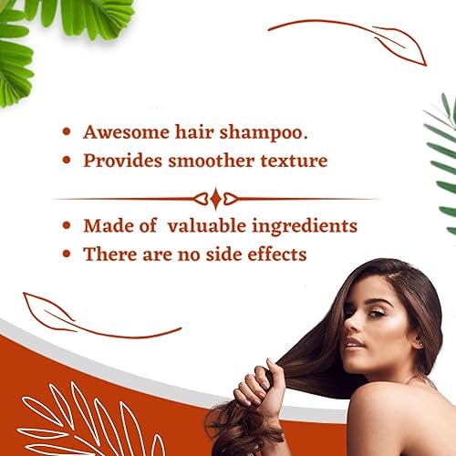 Miniatura 4 de Havintha Champú natural para el cabello con hierbas Amla Reetha Shikakai y Methi Dana Powder para hombres y mujeres, totalmente orgánico  Champú sin