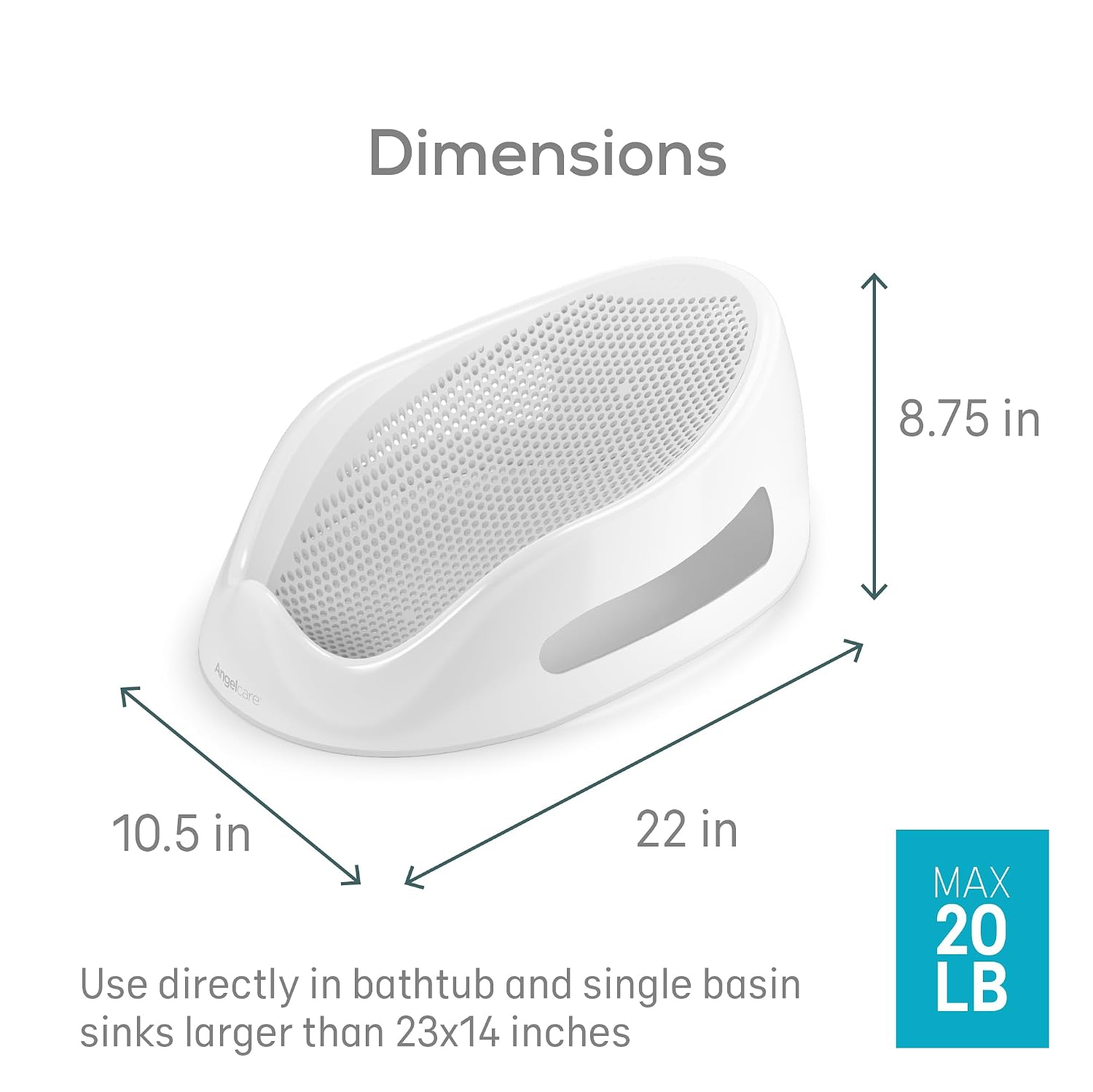 Angelcare Bath Support & Bobbi The Whale Projector Bundle | Baby Bath 0-6 Months | Sleep Soother with White & Lullabies |Baby Registry Must-Have | Newborn Essentials