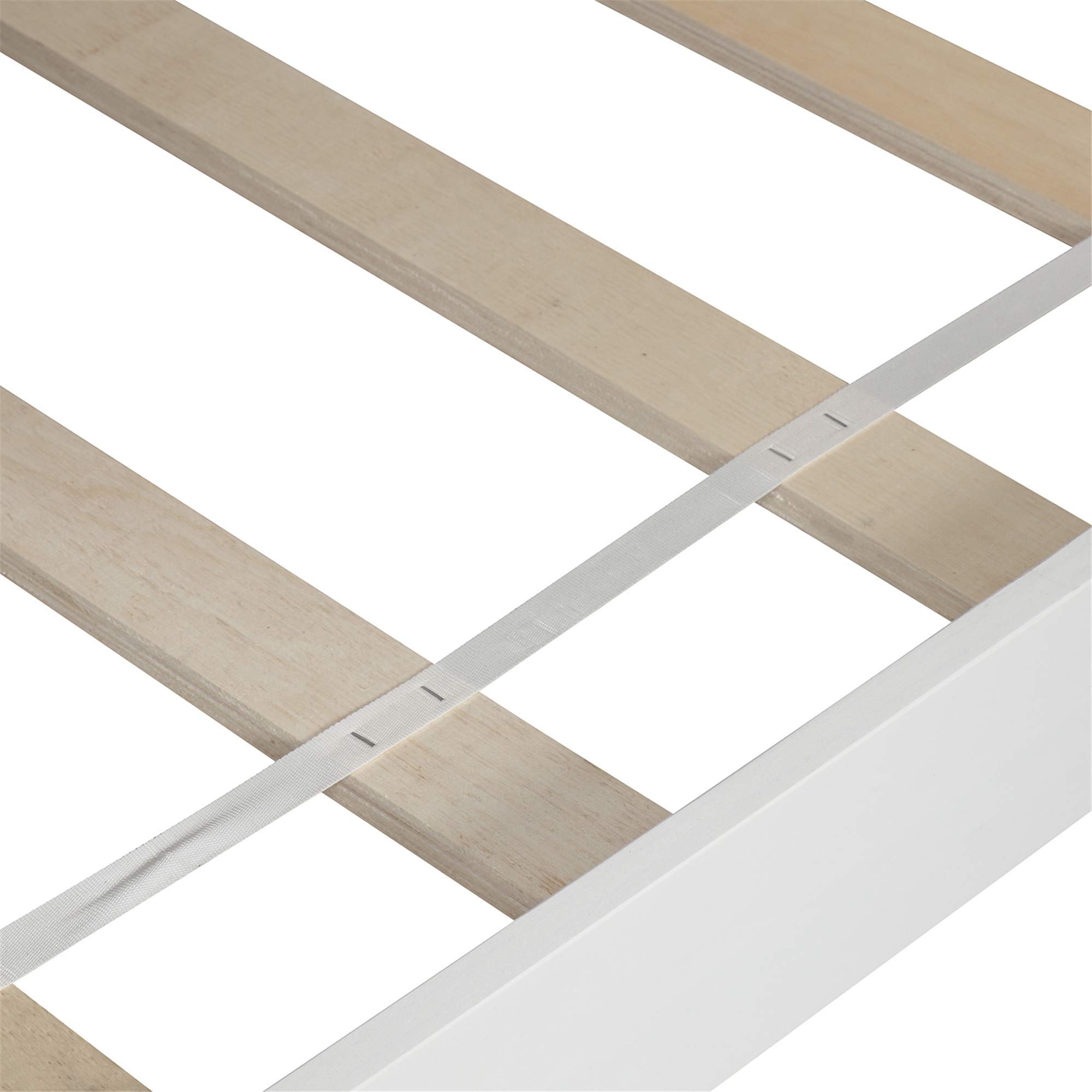 VITVAL Bunk Bed Frame, White/light Grey, 90x200 Cm (353/8x783/4") IKEA