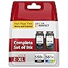 560XL 561XL Ink Cartridges, PG-560 Black & CL-561 Colour XL, High Capacity Replacement Canon 560 561 Ink Cartridges for Pixma TS5350 TS5351 TS5352 TS5353 TS7450 TS7451 (2 Pack) 560XL 561XL Ink Cartridges, PG-560 Black & CL-561 Colour XL, High Capacity Replacement Canon 560 561 Ink Cartridges for Pixma TS5350 TS5351 TS5352 TS5353 TS7450 TS7451 (2 Pack)