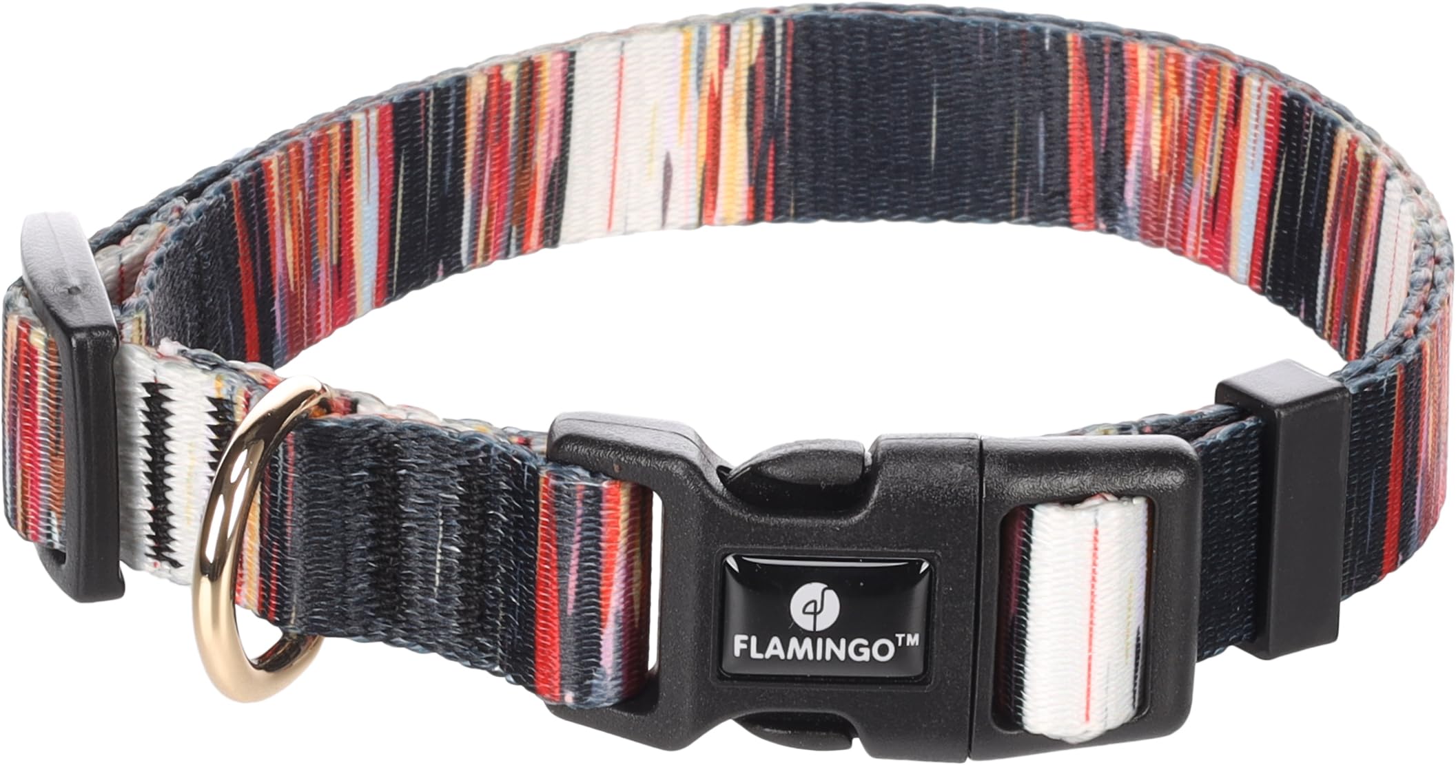 Flamingo Dog Collar Tabor Mix M 40-55cm 20mm