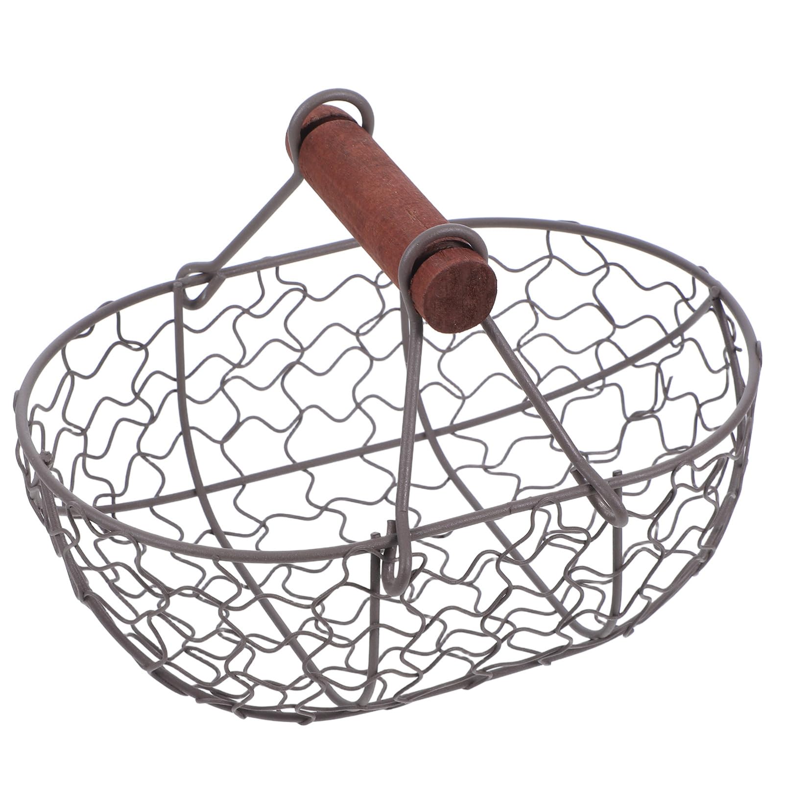 Panier à œufs vintage en fil métallique, une idée cadeau idéale pour la maison