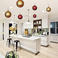 Vista 4 de 4 Pcs Self Adhesive Ceiling Hook Stainless Steel Pad Eye Hooks Nail-Free Wall Hook for Kitchen Bathroom Living Room Ceiling