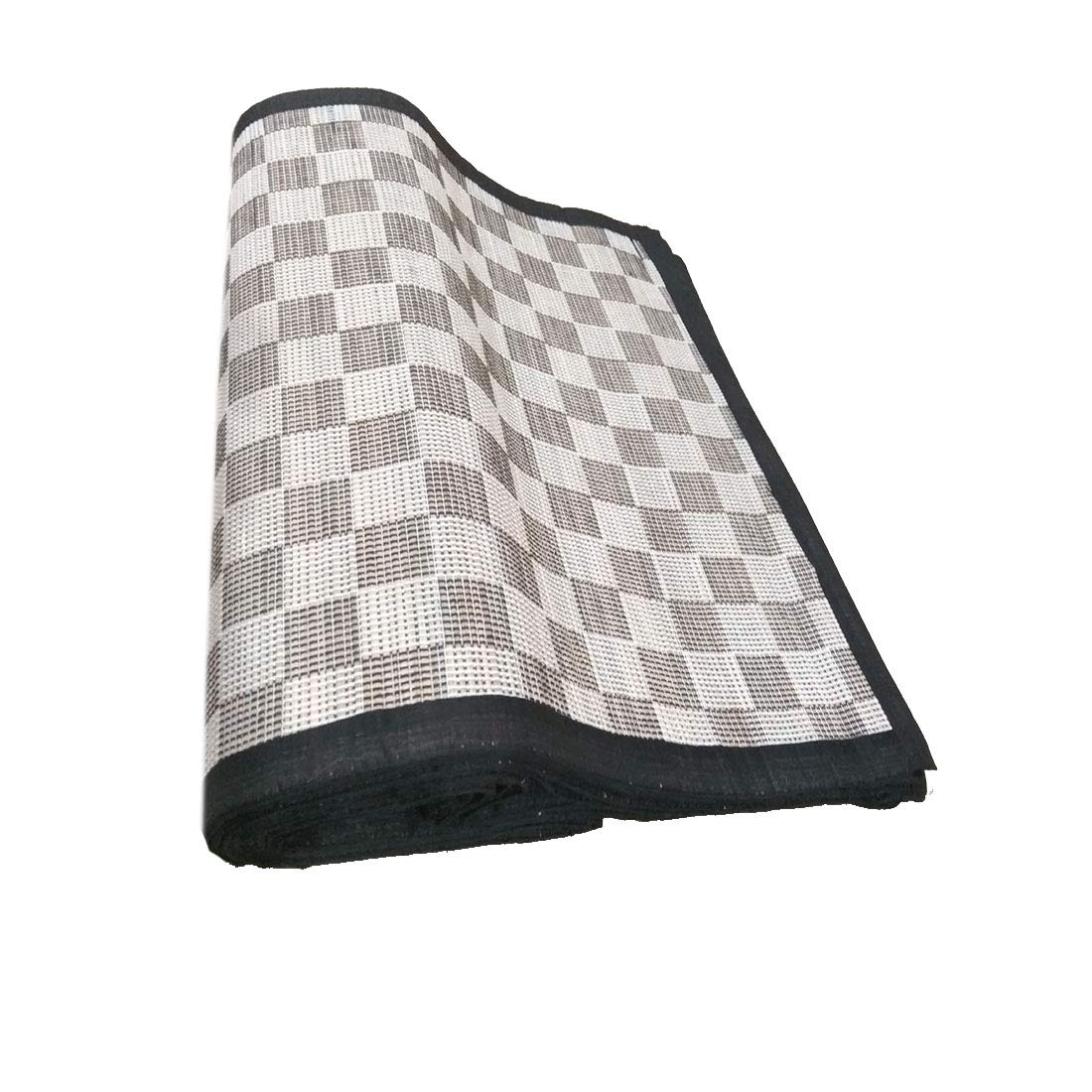 Montelal Store Traditional Floor Mat (White Black, Madurkathi River Grass Sedge Cotton, 72 X 78 Inches) (B07DFLWLMG) Amazon Price History, Amazon Price Tracker