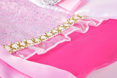 Miniatura 4 de JerrisApparel Disfraz de princesa para niñas, vestido de fiesta de concursos