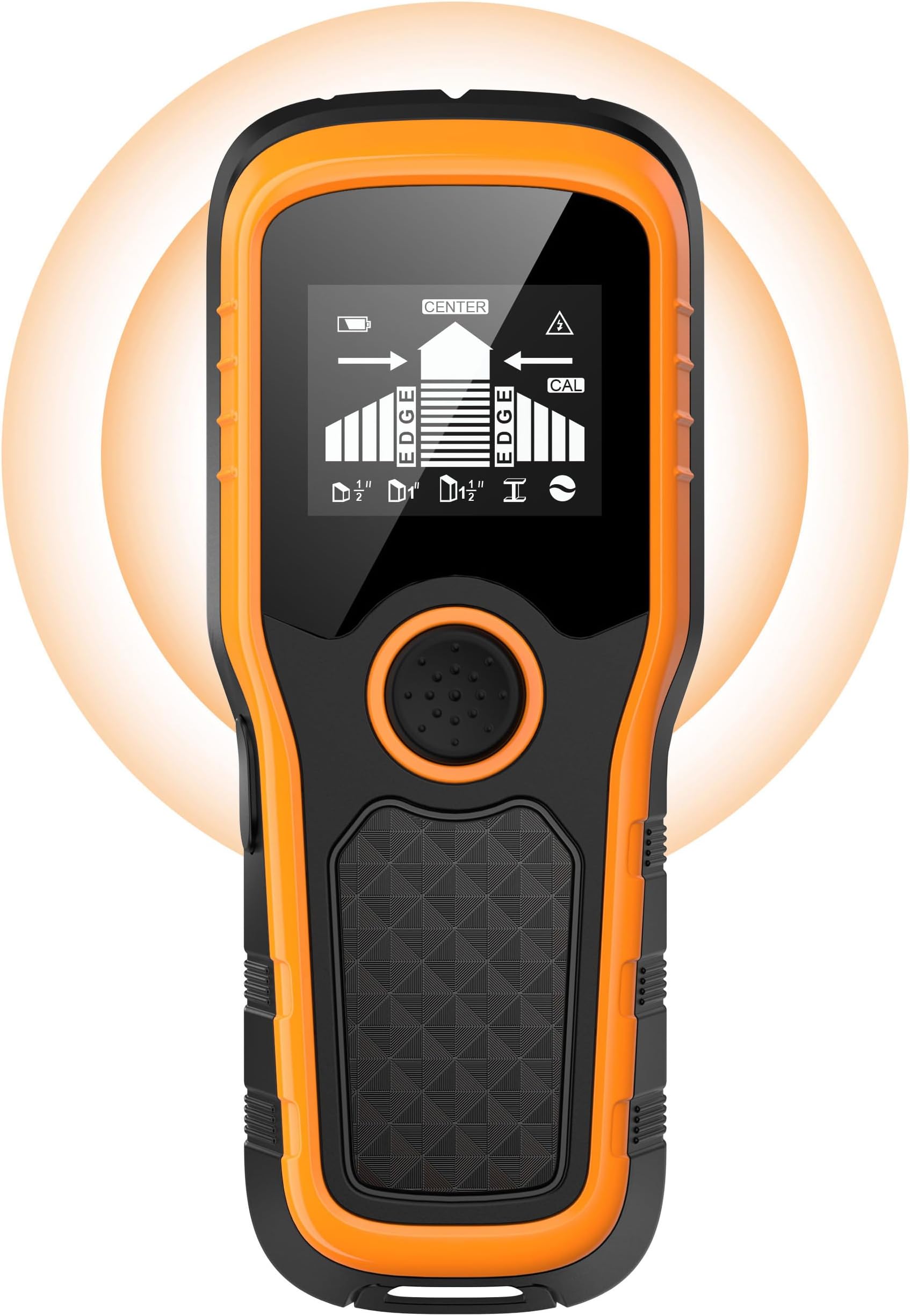 Stud Finder Wall Scanner 5-in-1 - Detector for Wood, Metal, Joists, Pipes, and AC Wires, Upgraded New version Intelligent Chip, High-Definition LCD Display Screen & Audible Alarm