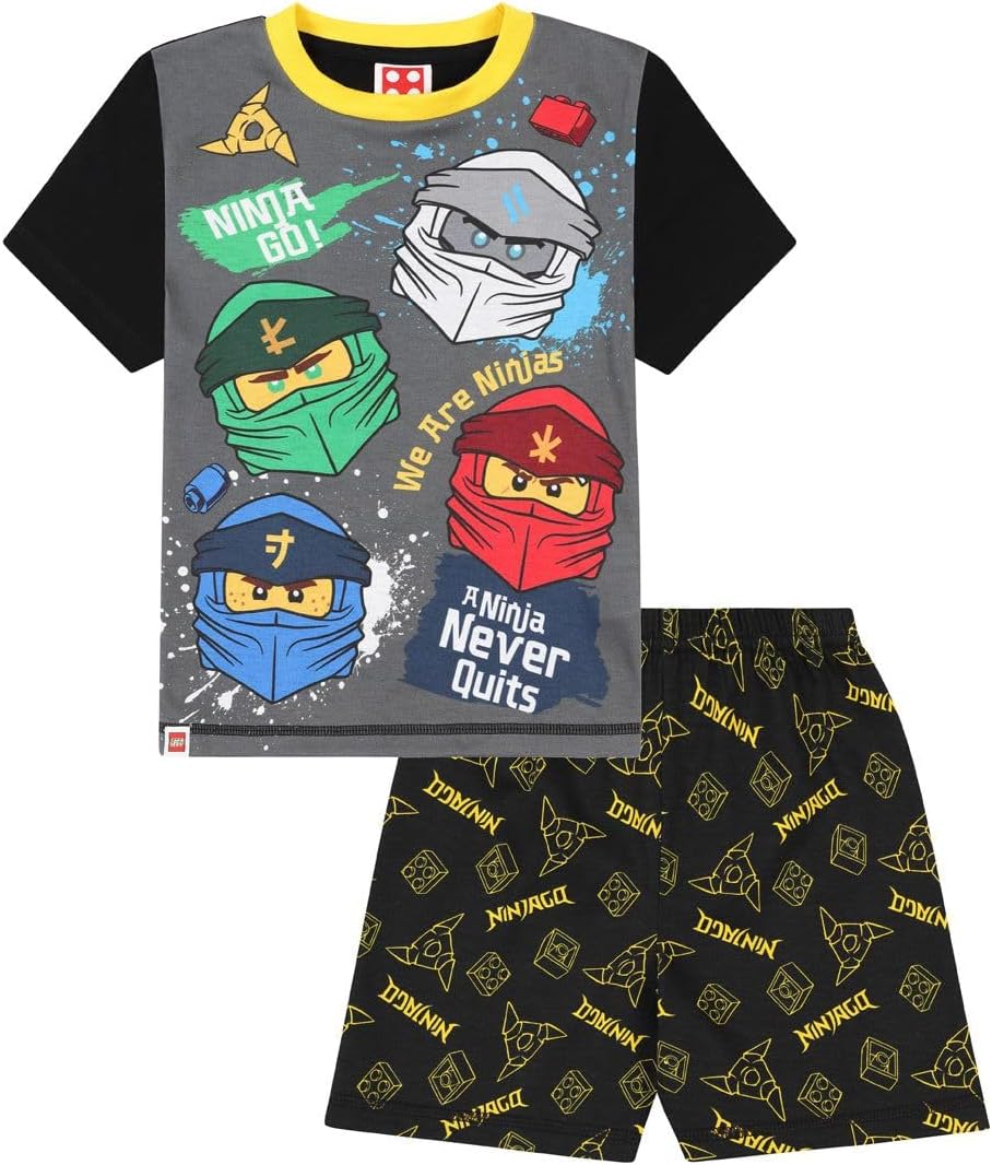 Boys Ninjago Short Pyjama Set