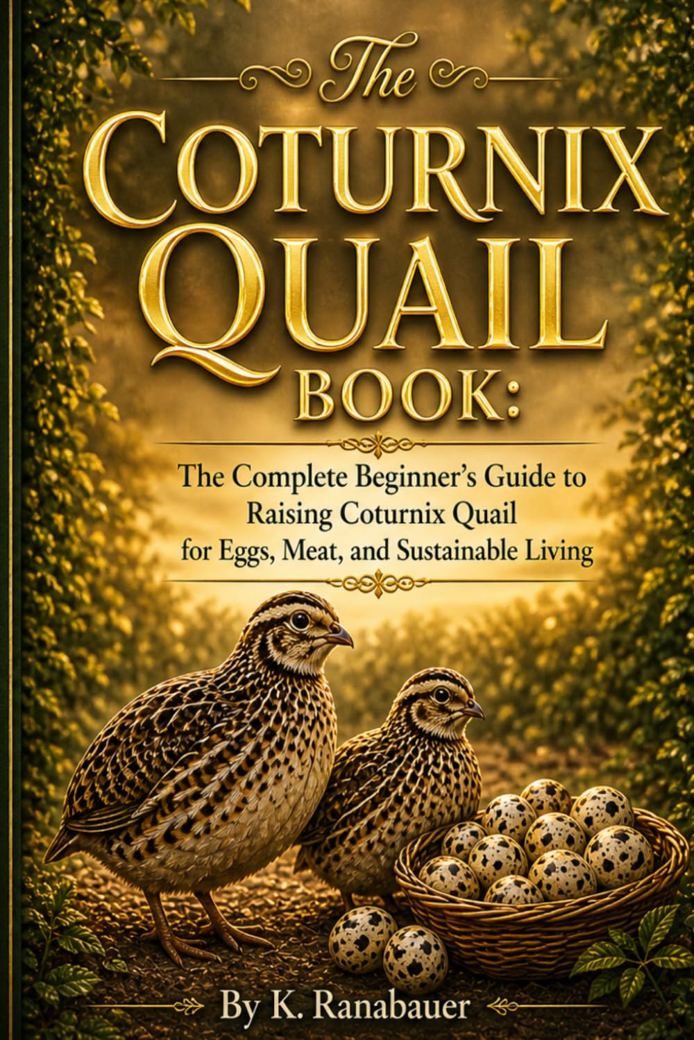 The Coturnix Quail Book: The Complete Beginner’s Guide to Raising Coturnix Quail for Eggs, Meat, and Sustainable Living