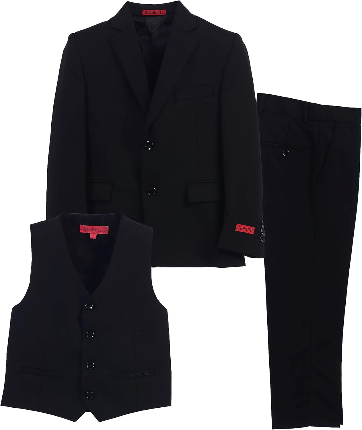 Gioberti Kids and Boy's Formal Dress Suit Set Outfit