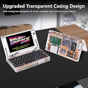 Amazon.co.jp: Retro Pocket 386 CPU XT PC ノートパソコン