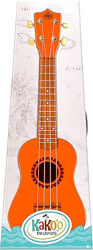 Miniatura 13 de KaKo'o Music Pacific Blue - Ukelele soprano galardonado con el premio – Afinadores de metal y cuerdas de nailon de alta calidad – Libro guía