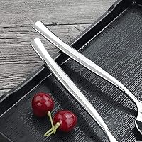 Vista 3 de Cuchara de servir buffet de acero inoxidable de 8 piezas, cuchara grande para servir