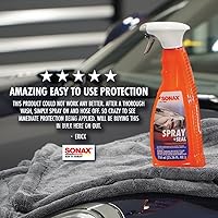 Vista 6 de SONAX Profiline Spray + Seal Sellador hidrofóbico rápido Protección rápida de pulverización y enjuague para pintura, plástico y caucho Mejora