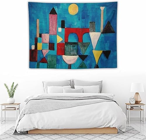 Miniatura 5 de YWVWY Paul Klee - Pintura de artista (26) obras de arte, impresión de cuadros, tapiz de pared, pintura de regalo, decoración del hogar, tapices