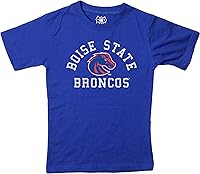 Vista 23 de Wes and Willy Camiseta de algodón orgánico de manga corta para niños de la NCAA