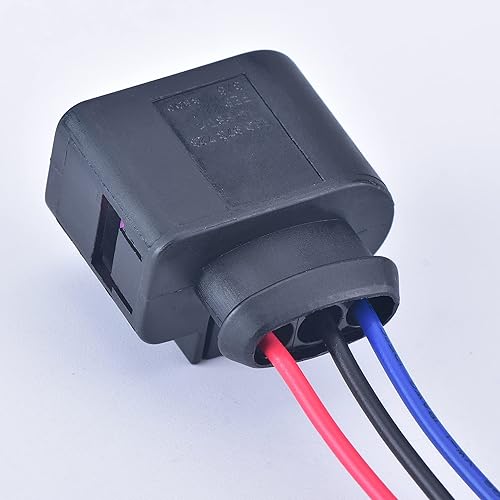 Miniatura 4 de 3 Pin 3.5 Series Automotive Sensor Pigtail Plug 1J0973723 Connector case for Audi VW Jetta Golf A3 A4 Q5 Q3 Water Level Sender