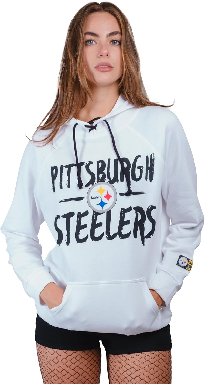 Ultra Game NFL Official Tie Neck Hoodie
