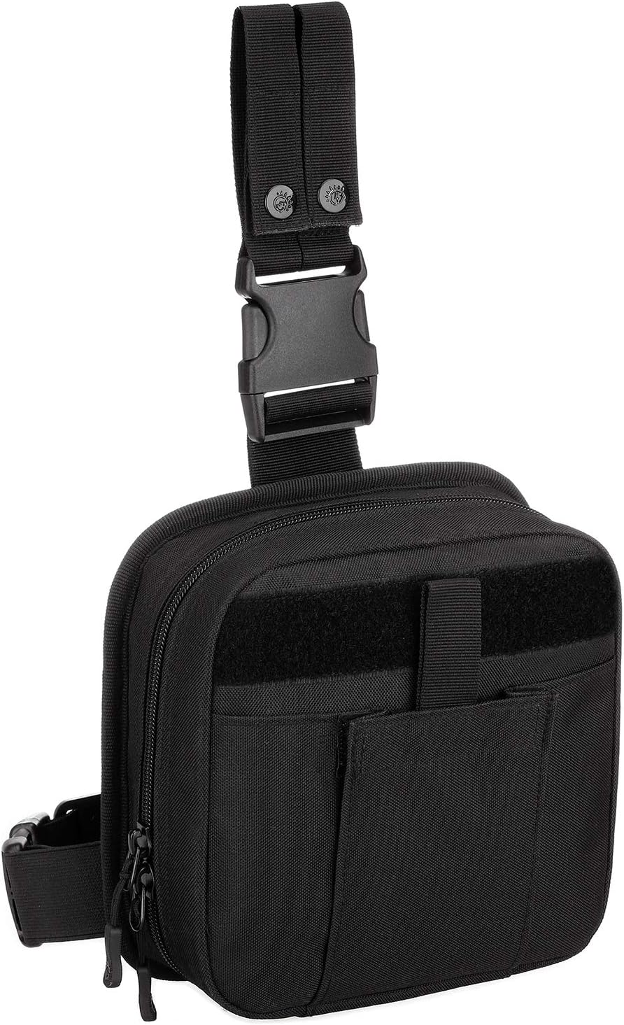 Tactical Leg Pack with First Aid & Tool Pouches for Outdoors