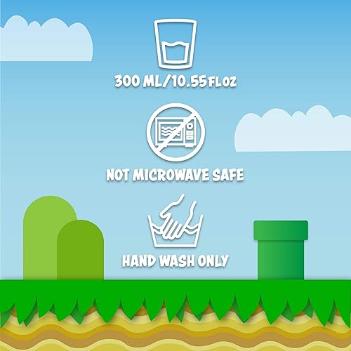 Miniatura 4 de Taza de super Mario Bros Paladone, taza que cambia con calor, edición de coleccionistas