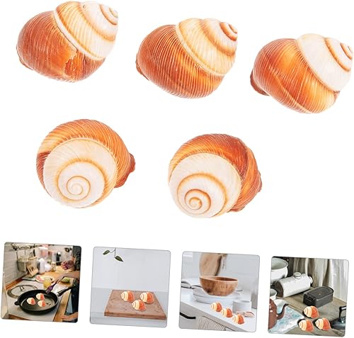 Miniatura 3 de 4 unidades de caracol gigante para Escargot Natural caracol Conchas de aislamiento térmico para cocinar 5 unids*4