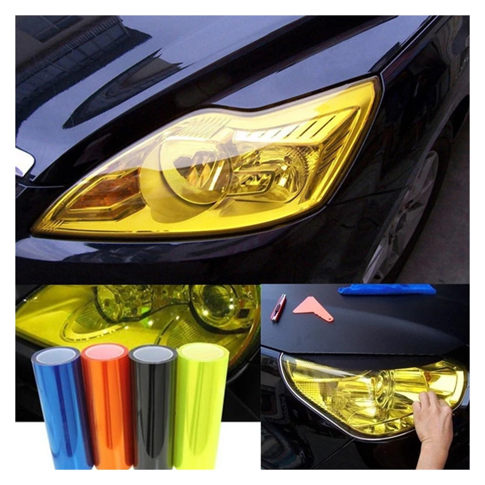 Pellicola Trasparente Luce Faro Fanale Posteriore Protettiva - Foto 3