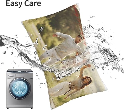 Miniatura 8 de Funda de almohada personalizada con collage de fotos de 1 a 8 pulgadas, fundas de almohada personalizadas con fotos, regalo personalizado para