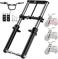 Vista 15 de Kit de Suspensión FRP Minibike - Horquilla Frontal para Mini Bicicleta, Compatible con Monster Mega Moto MMB80 MMB105 80cc 105cc Motovox MBX10 MBX11