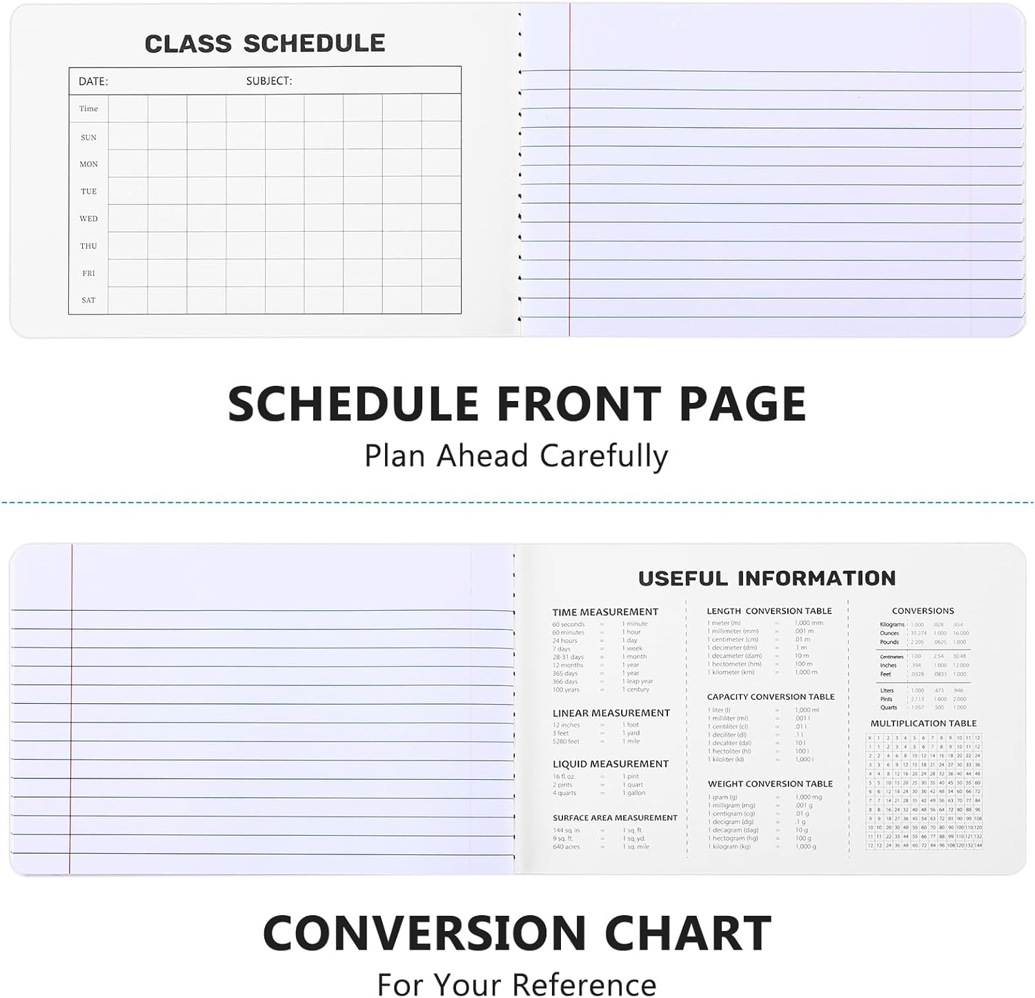 Resurhang 24 Pcs Jr. Composition Notebooks Colored Marble Half Size 4-7/8 x 7-1/2 Inches Composition Notebook 80 Sheet Marble Wide Ruled Assorted Primary Cover Notepad Bulk (Bright Color)