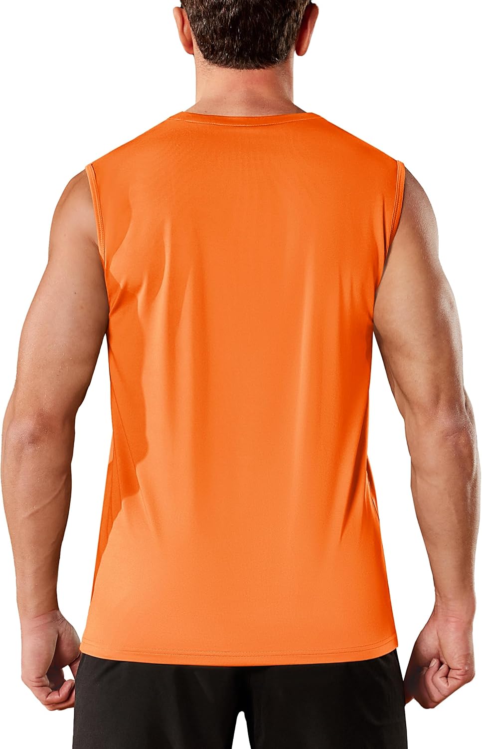 TACVASEN Men's Sleeveless Shirts Quick Dry Tank Tops for Men Sun Protection UPF 50+ Athletic Gym Workout Muscle Shirts - Image 2