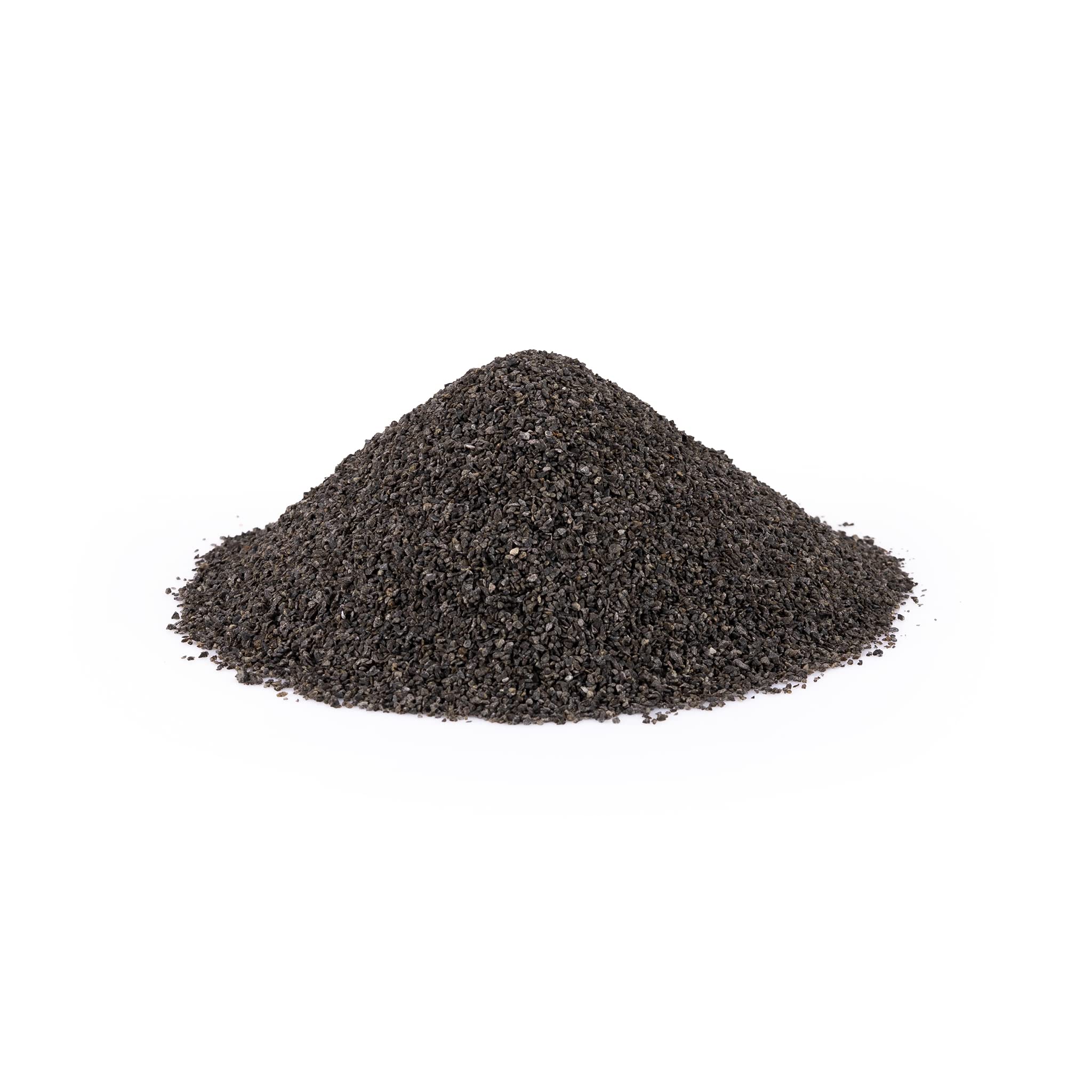 TM Aquatix Aquarium Sand Natural Substrate For All Types Fish Tanks (10kg, Black 0,7-1,8mm)