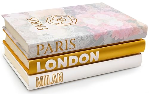 Decorative Books for Home - Shelf Decor Accents - Set