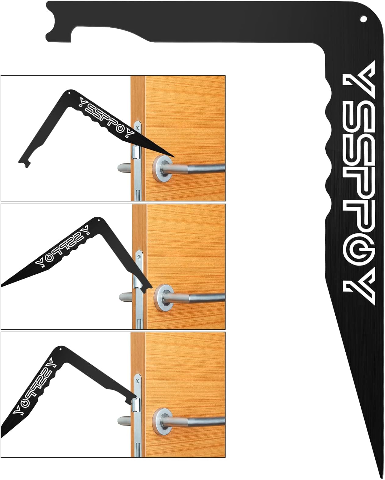 Upgraded 3-in-1 Firefighter Tools, Pry Bar Tools for First Responders and Firefighters