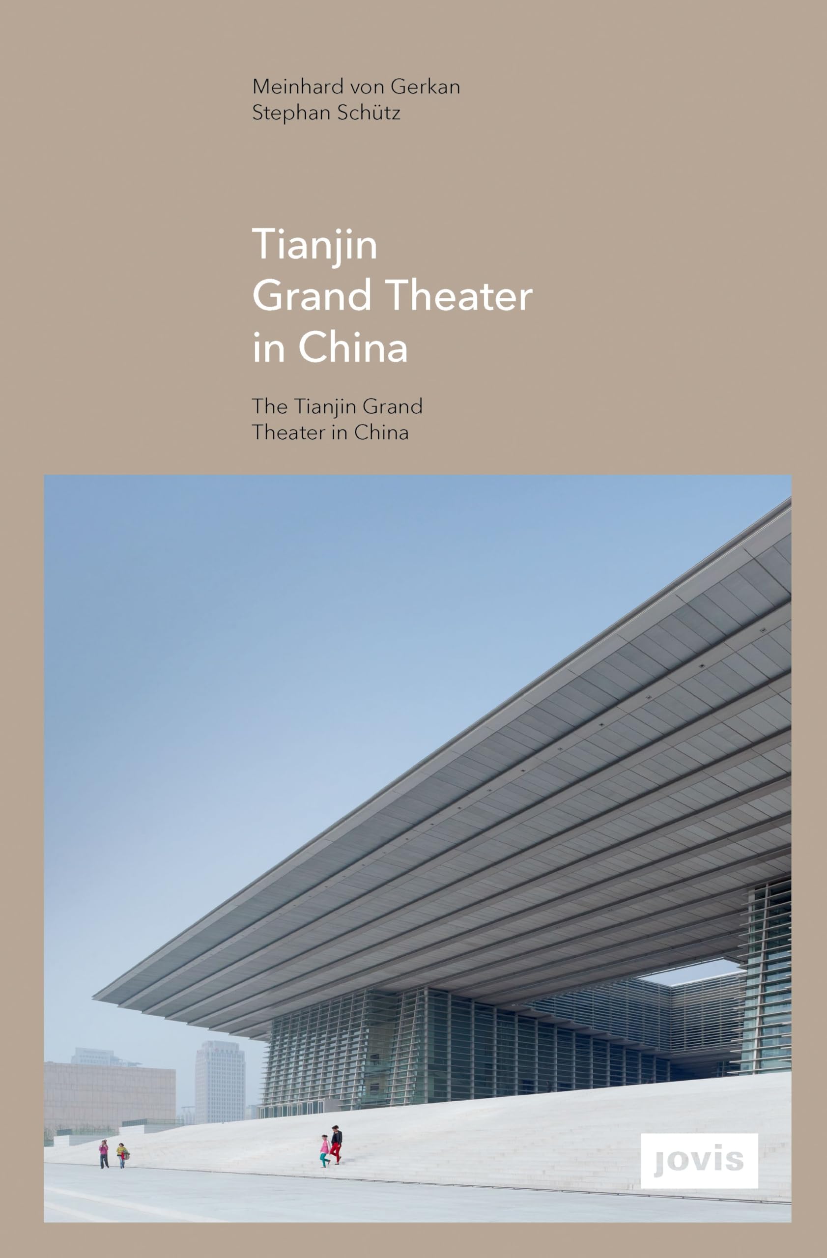 Maquette Grand Théâtre de Tianjin Chine en bois pour collectionneurs