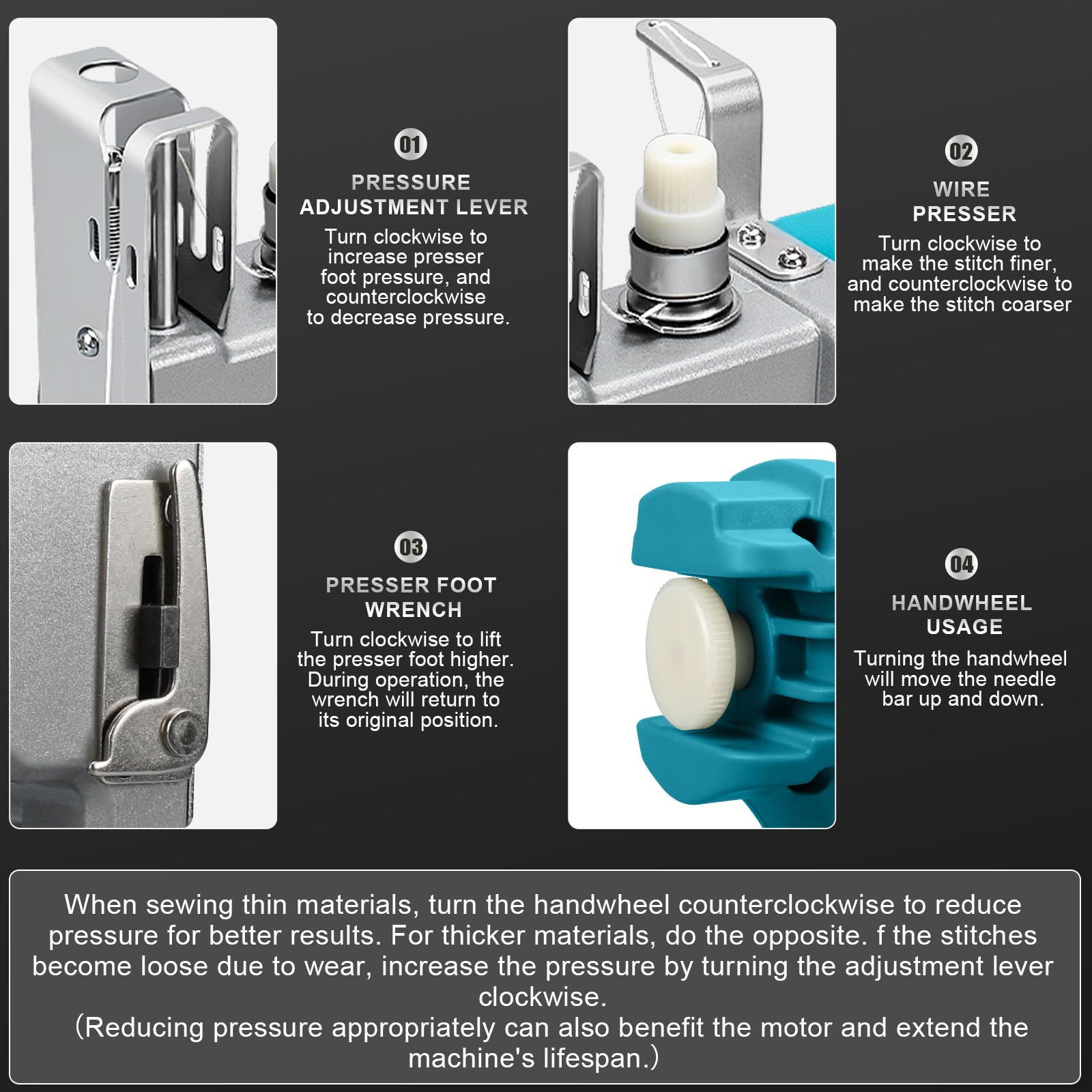 Makita 18 V batería, máquina de coser de bolsillo máquina de coser eléctrica para telas, papel, arena, yute y grano