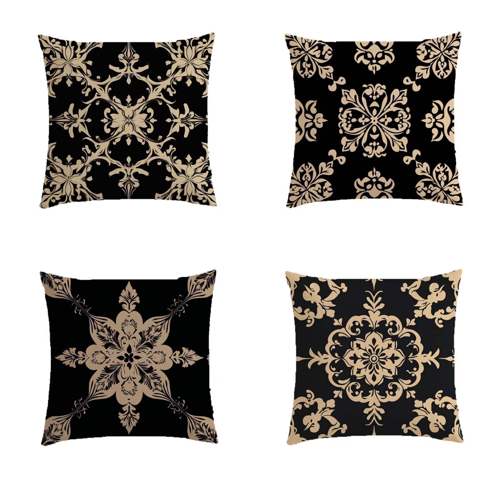 Taie oreiller bohemia 60x60 lavable pour rénover vos vieux coussins de jardin