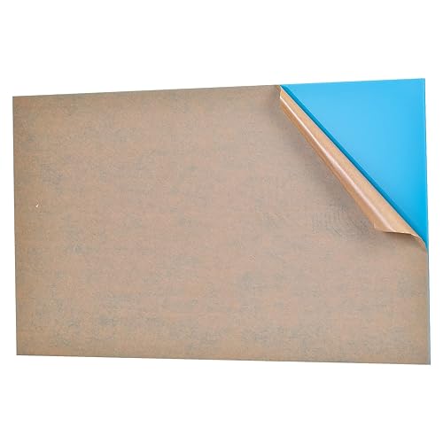 XLNT TECH Hoja de plástico acrílico fundido azul claro (hoja acrílica azul opaco, 12 x 20 x 18 pulgadas de grosor) para letreros, proyectos de