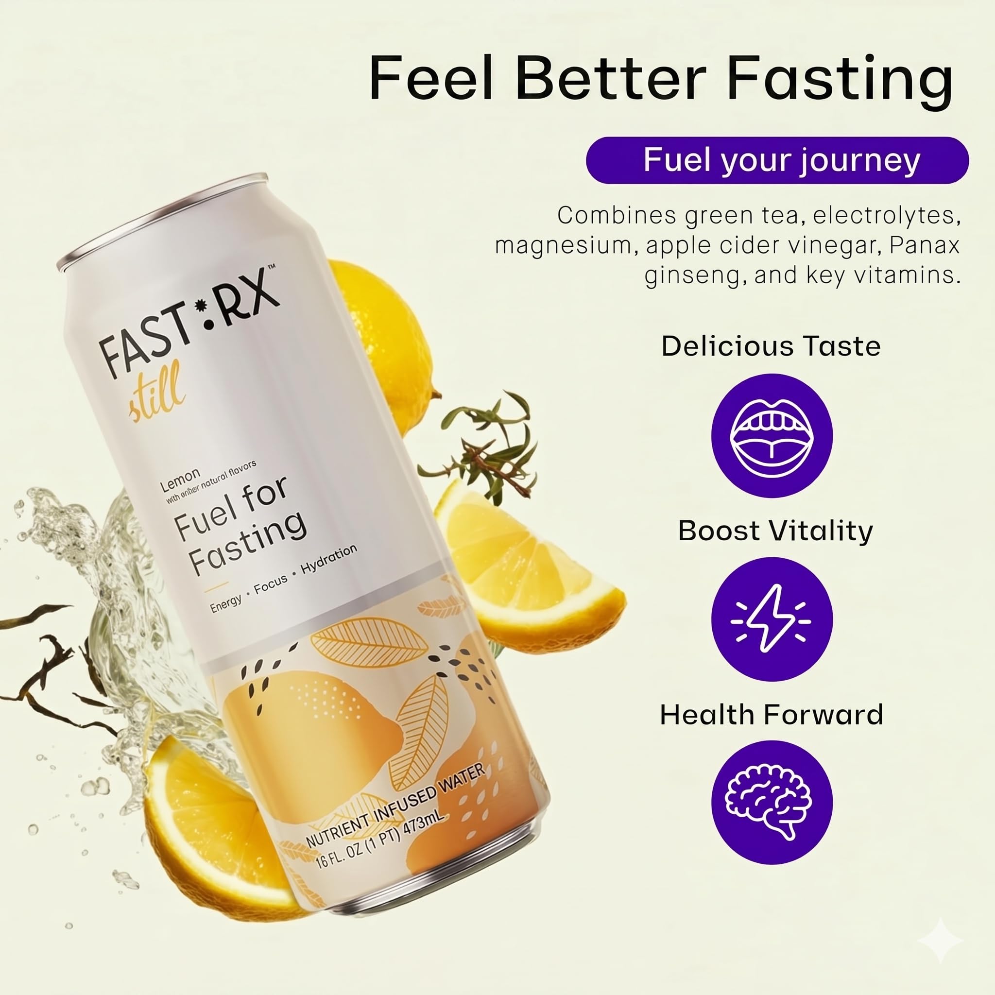Amazon.com: FAST:RX Fasting Hydration Drink | Zero Sugar Zero