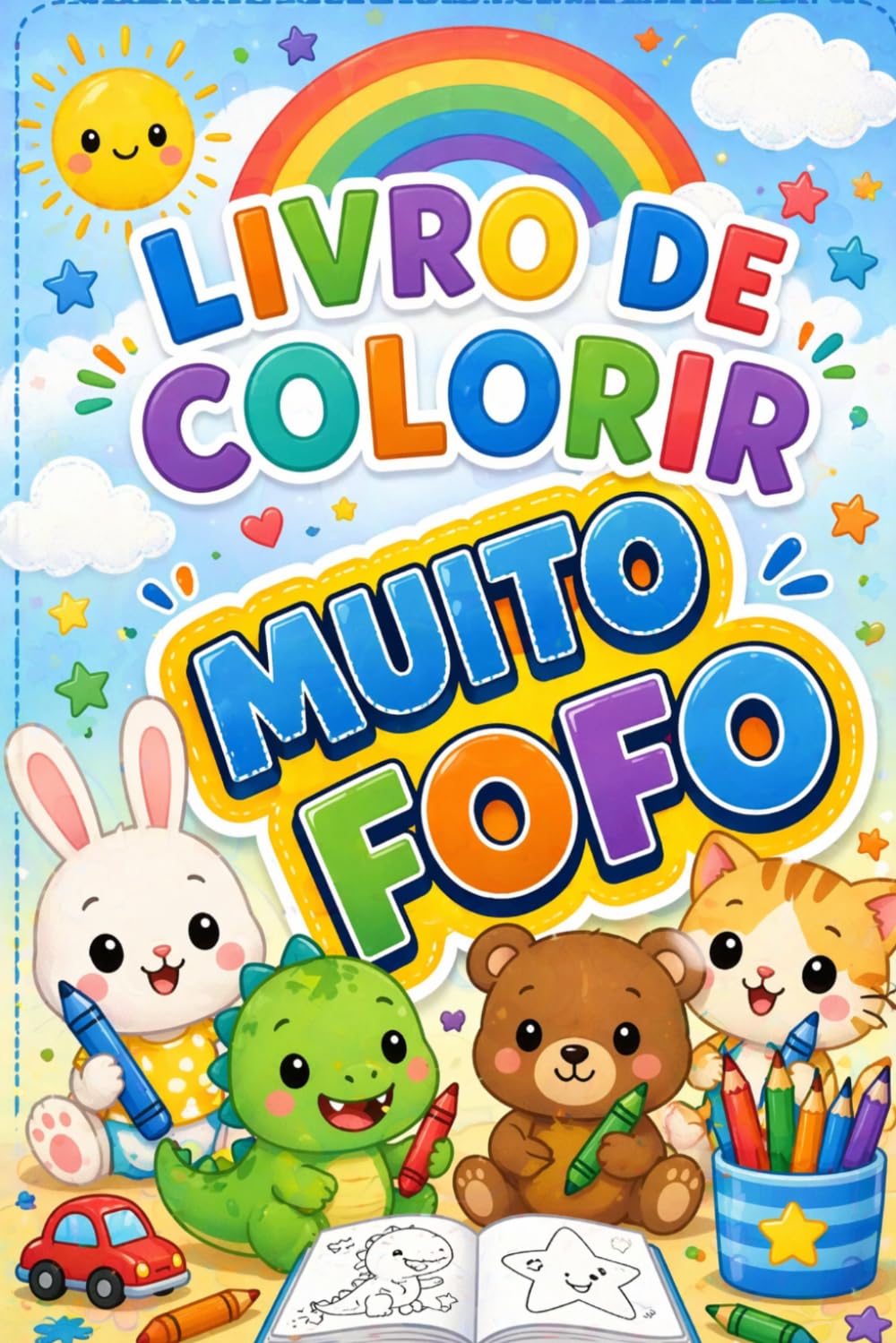 LIVRO DE COLORIR: MUITO FOFO