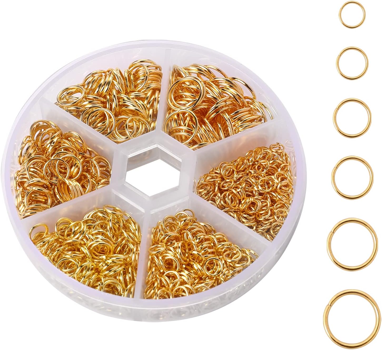 YIMETOP 1200-teiliges Biegeringe Set - Komplettset Für Schmuckherstellung Und Reparatur