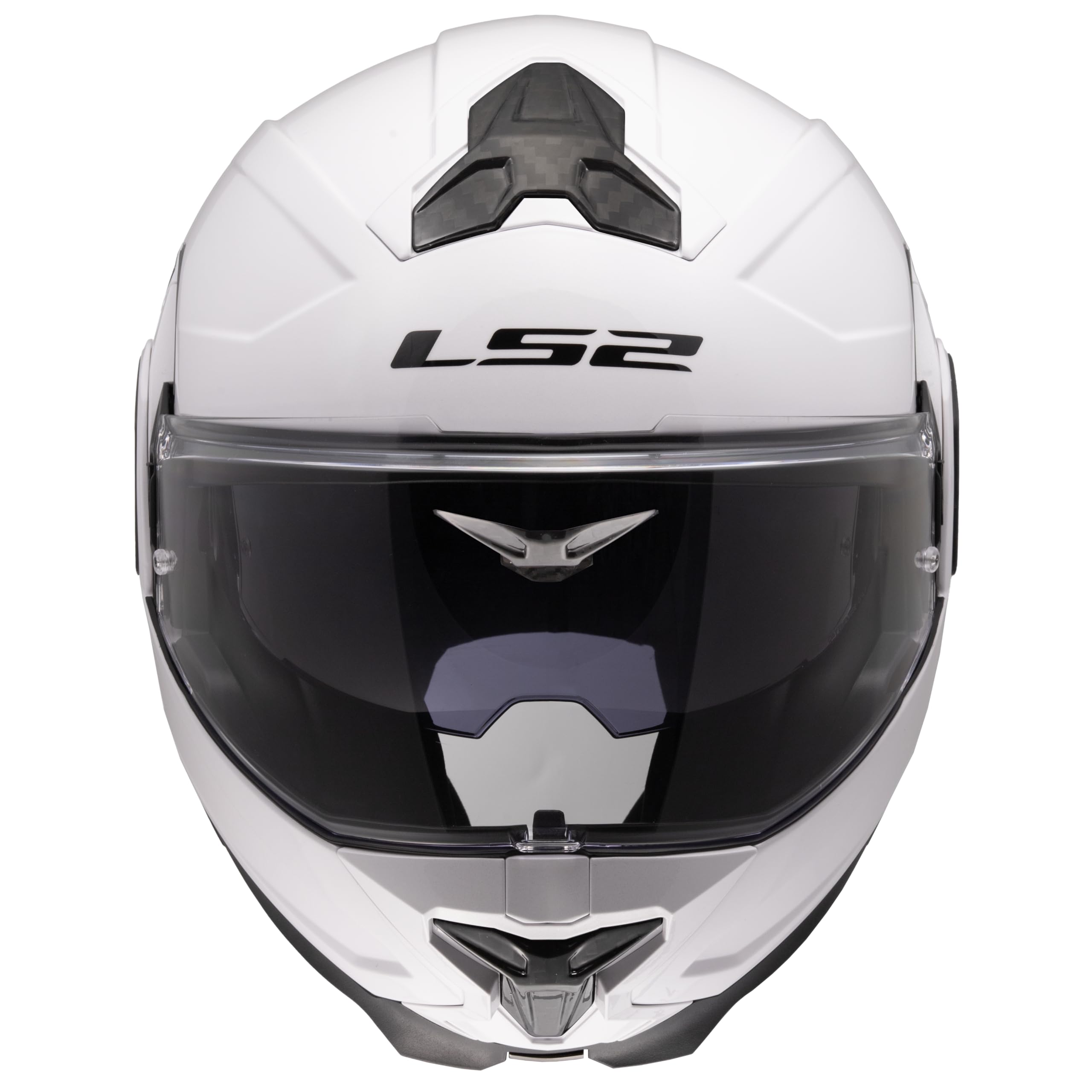 LS2, Casque Moto Modulable ADVANT II Solid Gloss White
