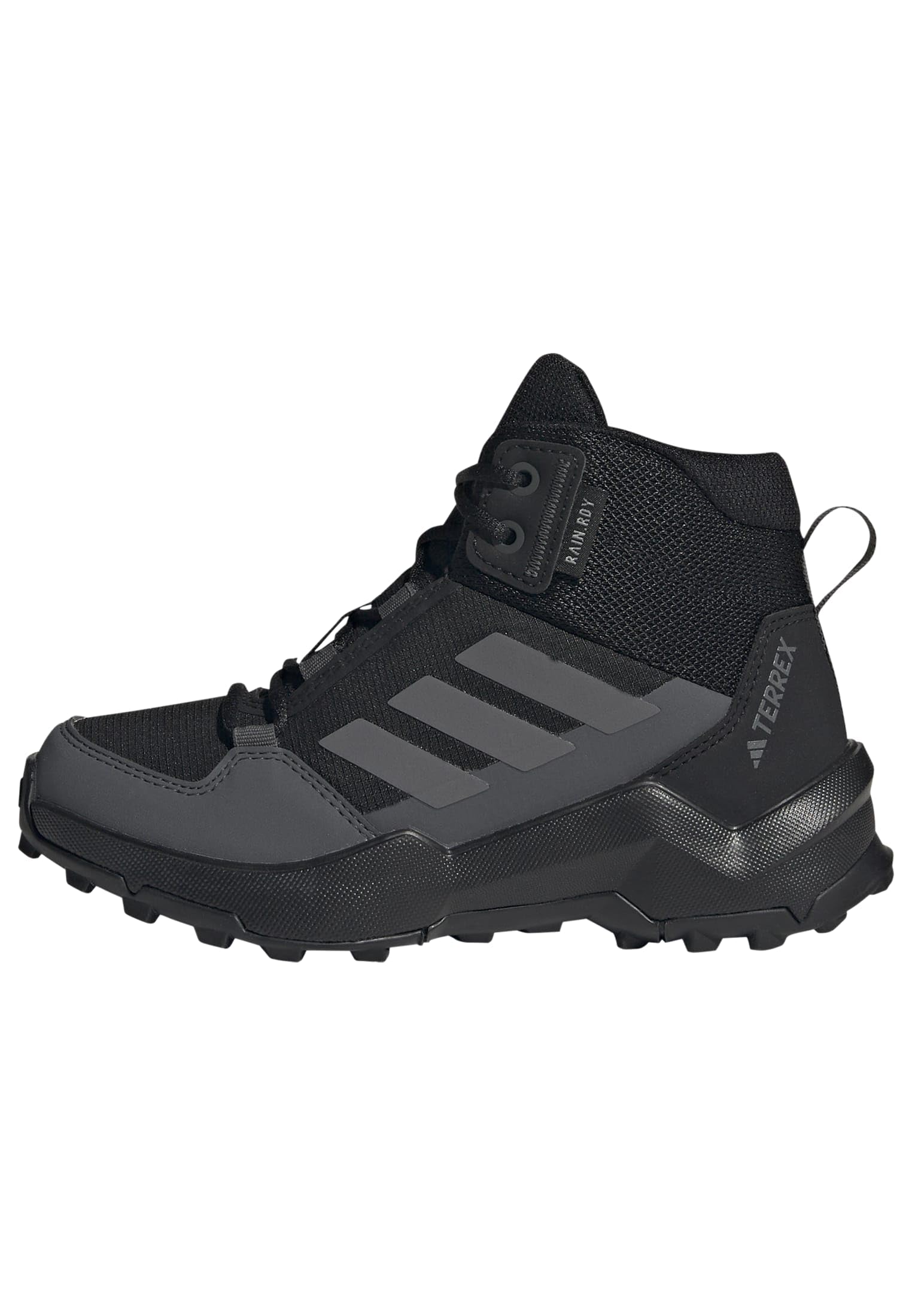 adidas Unisex Kids Terrex Ax4R Mid Rain.Rdy Hiking Shoes, Core Black/Grey Four/Grey Six, 5 UK