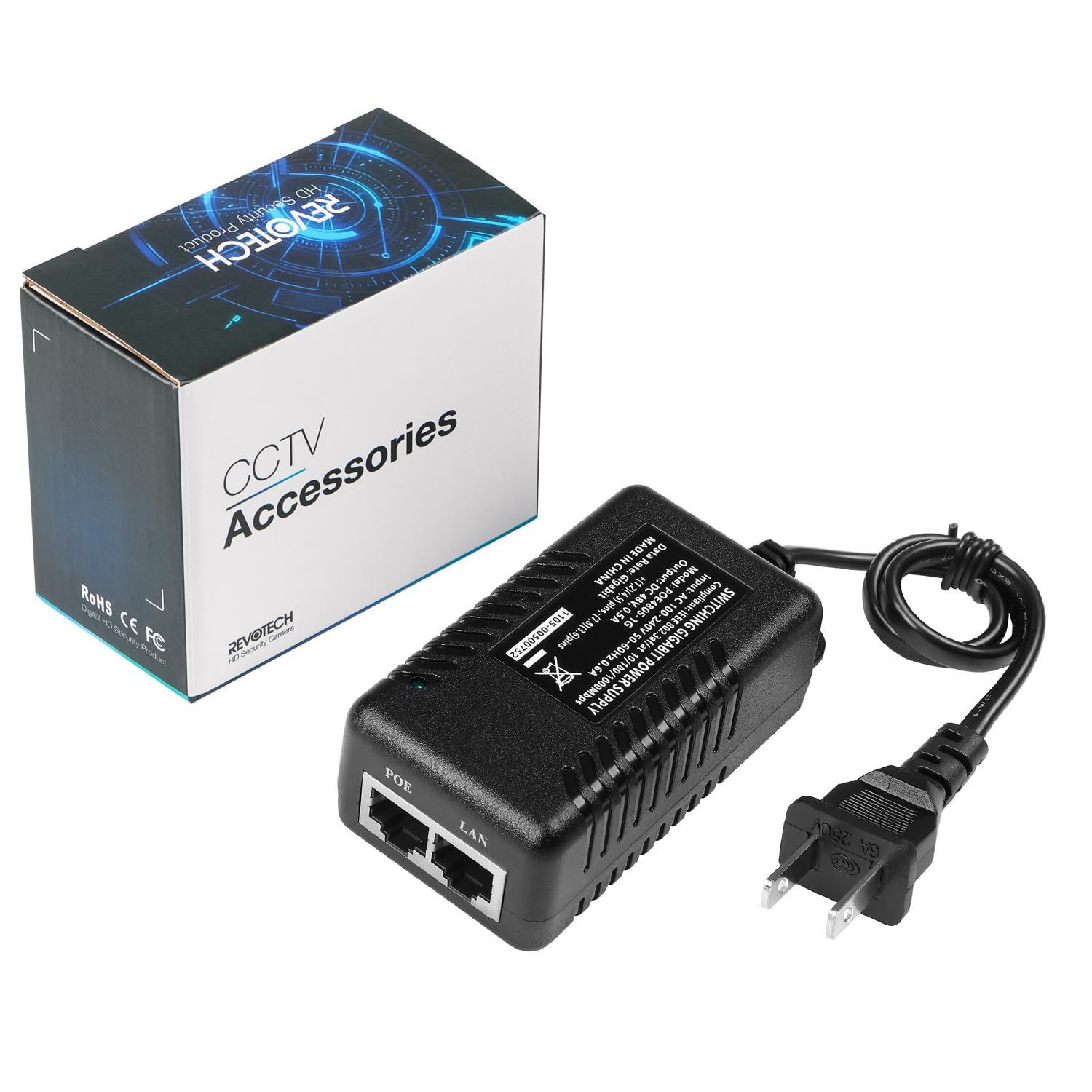 WLX313&PoEインジェクター(セット販売) Amazon | REVODATA 48V ギガビット PoE インジェクター、PoE 48V